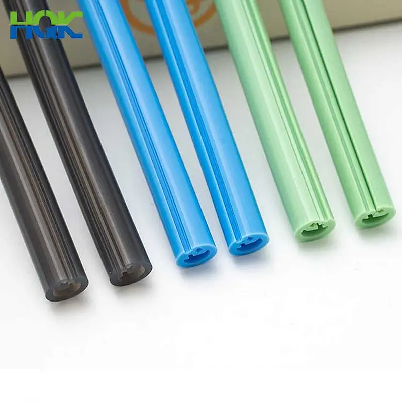 Foldable Reusable Food Grade Open Clip Snap Silicone Straws